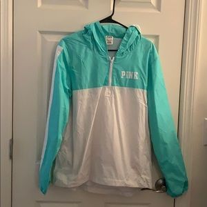 Pink rain jacket- brand new without tags